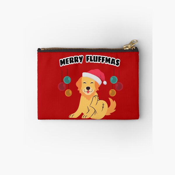 Item preview, Merry Fluffmas christmas santa dog | Merry woofmas | Fluffy christmas dog  designed and sold by Rilavie.