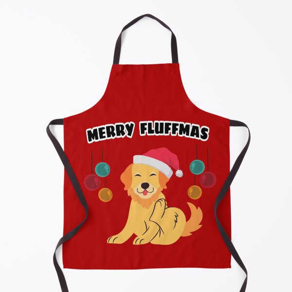 Item preview, Merry Fluffmas christmas santa dog | Merry woofmas | Fluffy christmas dog designed and sold by Rilavie.