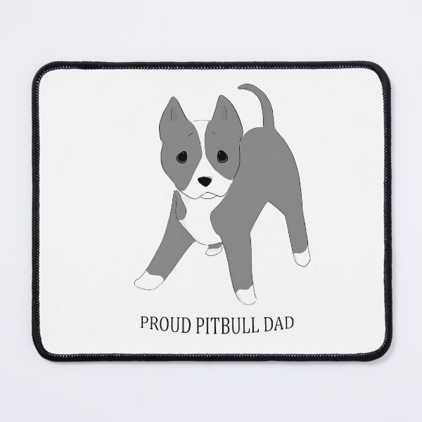Item preview, Proud Pitbull Dad designed and sold by Artemis_Animalium.