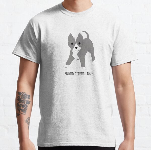 Item preview, Proud Pitbull Dad designed and sold by ArtemisAnimalis.