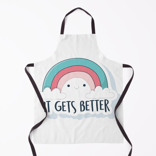 Item preview, it gets better rainbow designed and sold by fulbag588.