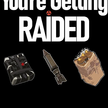 Artwork thumbnail, Rust Getting Raided Explosives Essential by josephpenny