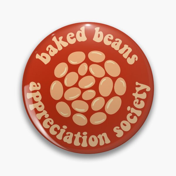 Item preview, Baked Beans Appreciation Society Retro British Food Beige designed and sold by cashewdays.