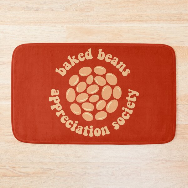 Item preview, Baked Beans Appreciation Society Retro British Food Beige designed and sold by cashewdays.