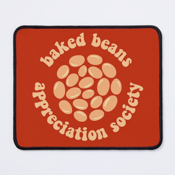 Item preview, Baked Beans Appreciation Society Retro British Food Beige designed and sold by cashewdays.