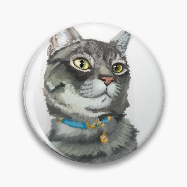 Item preview, Squishy the Grey Cat designed and sold by voidcrow.
