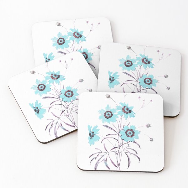 Item preview, Alt Blue - Tickseed  designed and sold by DaphneKstudio .