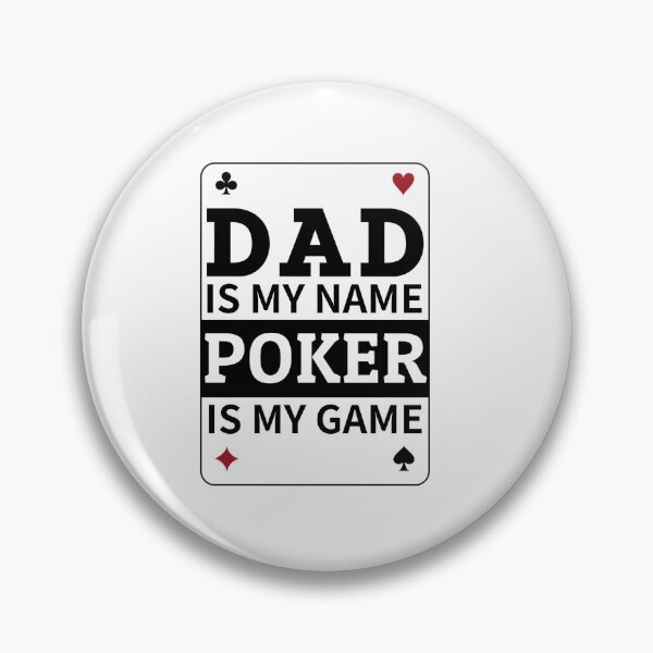 Item preview, Dad Is My Name Poker Is My Game T-shirt, Funny Poker Shirt, Casino Shirt, Poker Player Gift, Poker Tee Women, Gambling T-shirt designed and sold by Djikou.