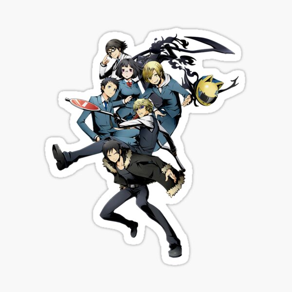 Aperçu de l'œuvre Call Me Durarara Personnage Mashup Anime Cadeau Pour Fan créée et vendue par Timothymati2828.