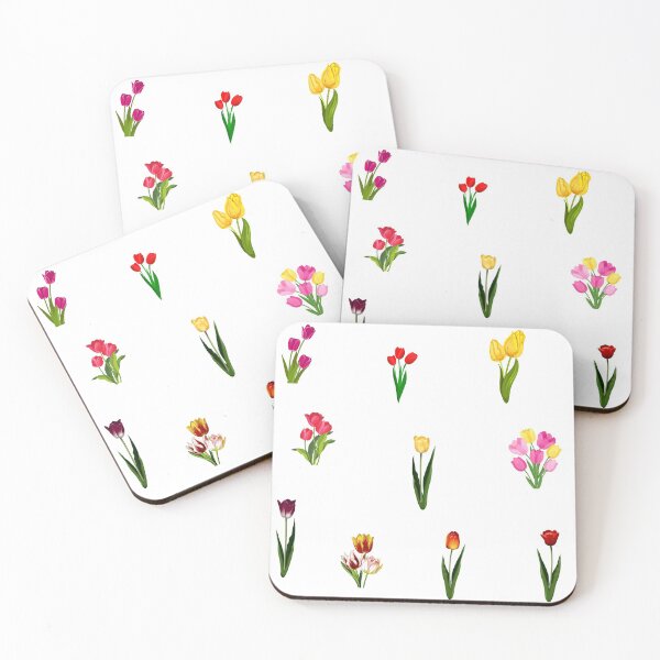 Item preview, Mixed Color Tulip Flowers designed and sold by silviaol.