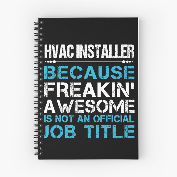 Item preview, Hvac Installer T Shirt - Freaking Awesome Job Gift Item Tee designed and sold by oetate4774.