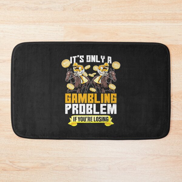 Item preview, Gambling Problem If You're Losing Funny Horse Racing Graphic designed and sold by Siosaia88.