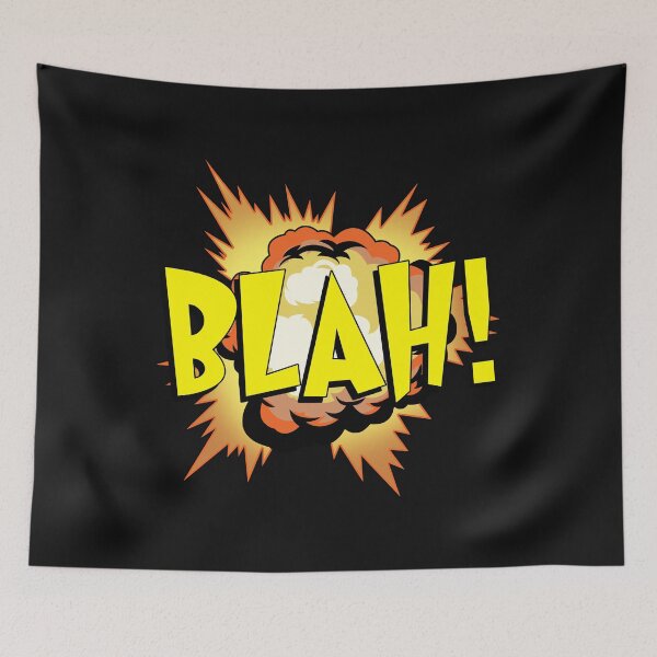 Item preview, Blah Blast designed and sold by Bendthetrend.