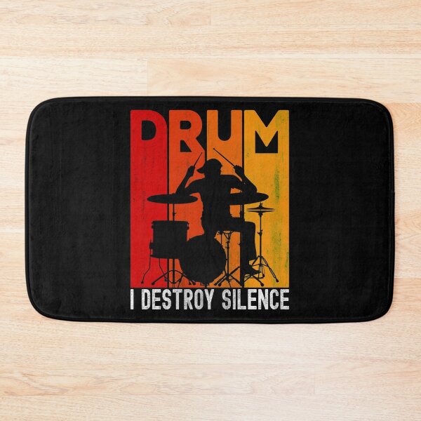 Item preview, I DESTROY SILENCE TSHIRT, FUNNY DRUMMER    designed and sold by KGN  CREATIVITY.
