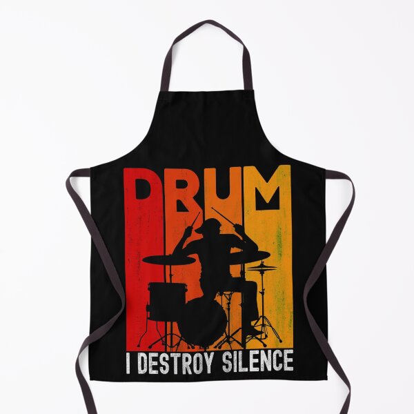 Item preview, I DESTROY SILENCE TSHIRT, FUNNY DRUMMER    designed and sold by KGN  CREATIVITY.