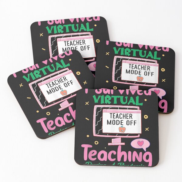 Item preview, I Survived Virtual Teaching End Of Year, Teacher Mode Off T-Shirt designed and sold by Donssom.
