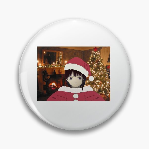 Item preview, Lain Iwakura in the christmas spirit designed and sold by karlawaifu.