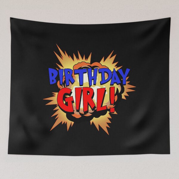 Item preview, Birthday Girl Blast designed and sold by Bendthetrend.