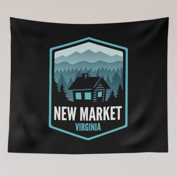 Item preview, New Market Virginia Mountain Town Cabin designed and sold by HalpinDesign.