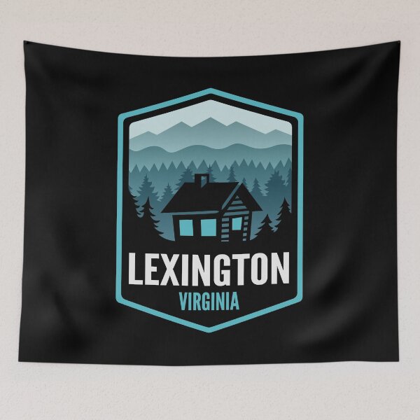 Item preview, Lexington Virginia Mountain Town Cabin designed and sold by HalpinDesign.