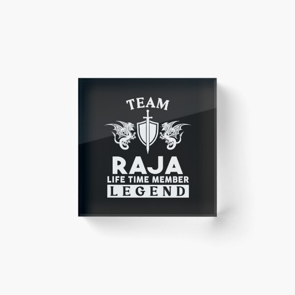 Artikelvorschau, Raja Name T-Shirt - Raja Legend Lifetime Member Geschenkartikel Tee entworfen und verkauft von nauglesamatha.