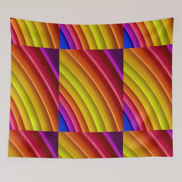 Item preview, Bright Rainbow Stripes designed and sold by newburyboutique.