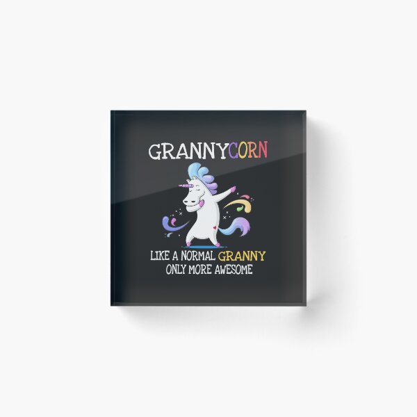 Item preview, Grannycorn Like An Granny Only Awesome Unicorn designed and sold by Siosaia88.