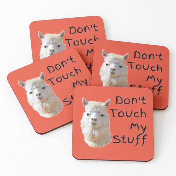 Item preview, Don't Touch My Stuff - Alpaca designed and sold by KeksWorkroom.