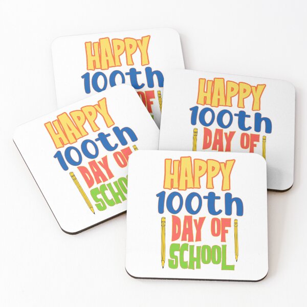 Item preview, Happy 100th day of School - public, private or home school designed and sold by hardscuffle.