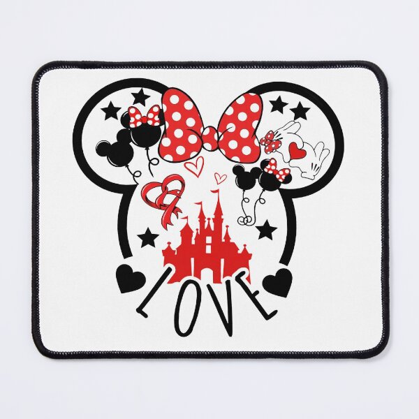 Item preview, Red Dot Bow Mouse Head designed and sold by BOUAPHETSIDAVON.