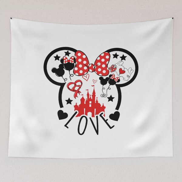 Item preview, Red Dot Bow Mouse Head designed and sold by BOUAPHETSIDAVON.