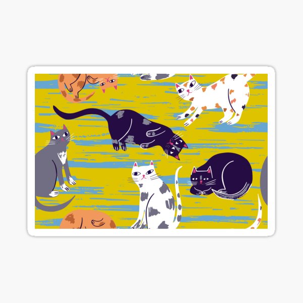 Item preview, Playful Cats designed and sold by Trinket-Trickster.