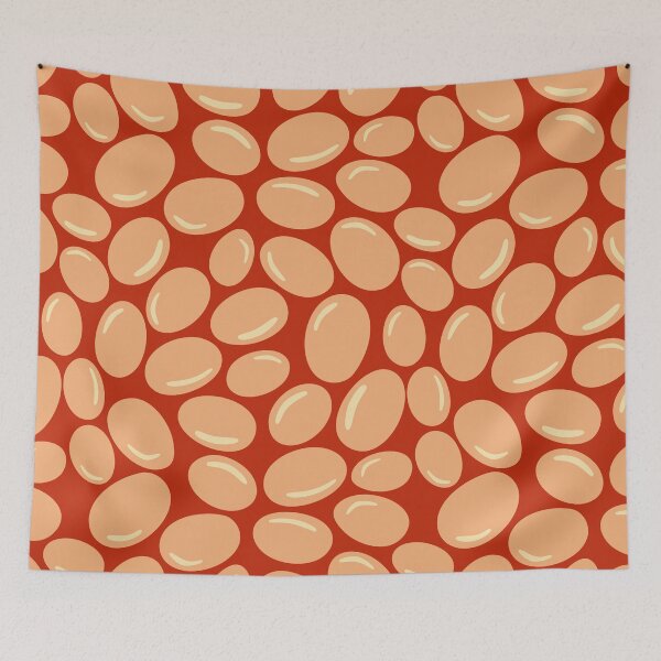 Item preview, Baked Beans Illustrated Pattern British Food designed and sold by cashewdays.