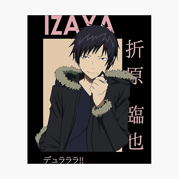 Aperçu de l'œuvre Cadeau drôle Izaya Orihara Durarara Card Anime Idol Gifts Fot You créée et vendue par Timothymati2828.
