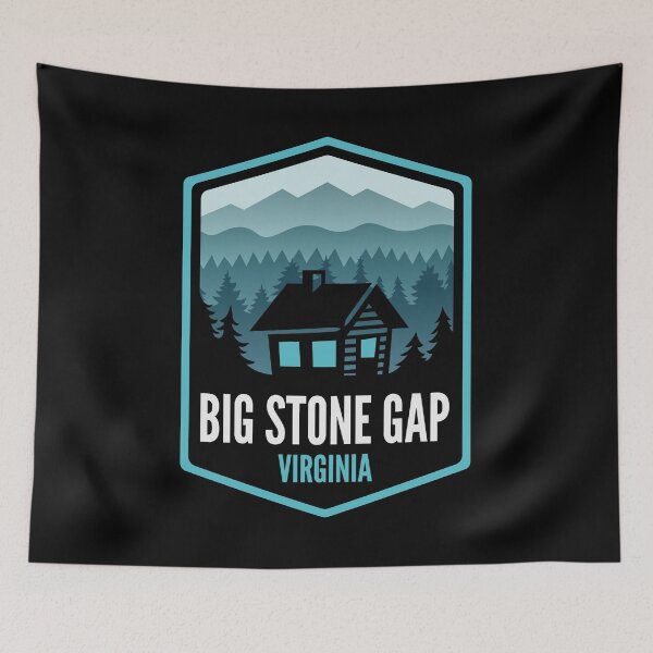 Item preview, Big Stone Gap Virginia Mountain Town Cabin designed and sold by HalpinDesign.
