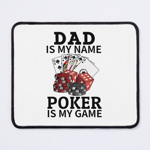 Item preview,  Dad Is My Name Poker Is My Game T-shirt, Funny Poker Shirt, Casino Shirt, Poker Player Gift, Poker Tee Women, Gambling T-shirt designed and sold by Djikou.