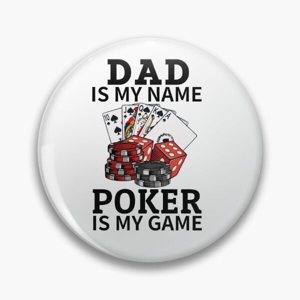 Item preview,  Dad Is My Name Poker Is My Game T-shirt, Funny Poker Shirt, Casino Shirt, Poker Player Gift, Poker Tee Women, Gambling T-shirt designed and sold by Djikou.