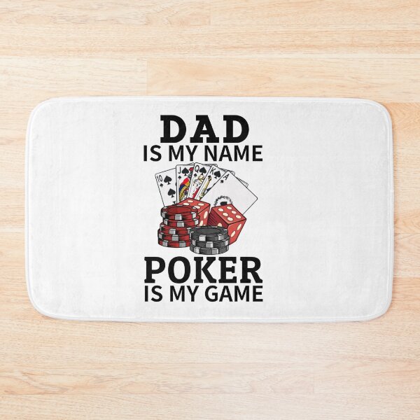 Item preview,  Dad Is My Name Poker Is My Game T-shirt, Funny Poker Shirt, Casino Shirt, Poker Player Gift, Poker Tee Women, Gambling T-shirt designed and sold by Djikou.