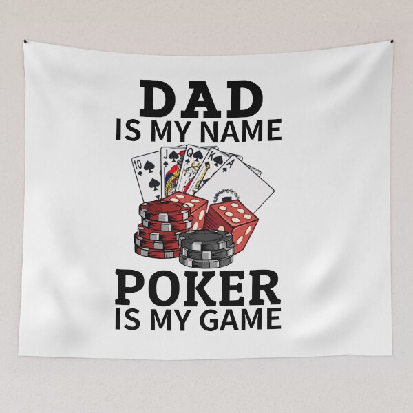 Item preview,  Dad Is My Name Poker Is My Game T-shirt, Funny Poker Shirt, Casino Shirt, Poker Player Gift, Poker Tee Women, Gambling T-shirt designed and sold by Djikou.