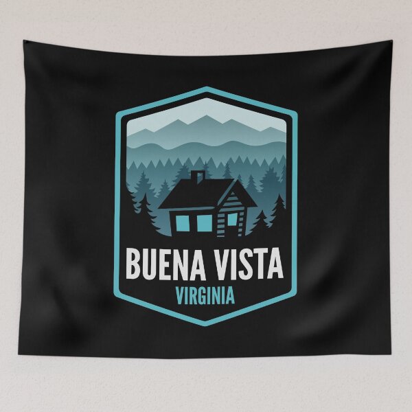 Item preview, Buena Vista Virginia Mountain Town Cabin designed and sold by HalpinDesign.