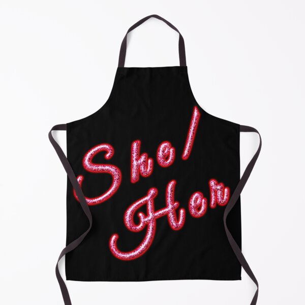Item preview, Pronoun Glownouns- Red She/Her designed and sold by FalcoSkyWolf.