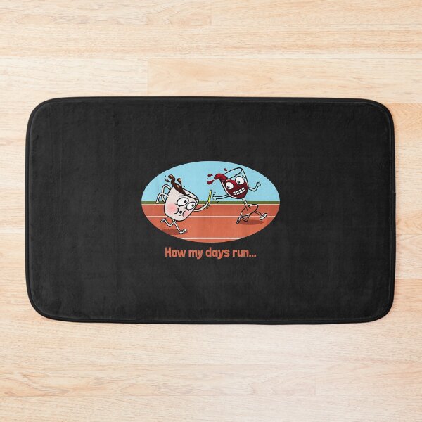 Item preview, how my days run coffee to wine relay race designed and sold by Siosaia88.