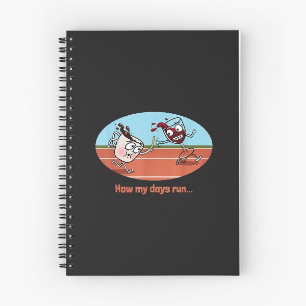 Item preview, how my days run coffee to wine relay race designed and sold by Siosaia88.