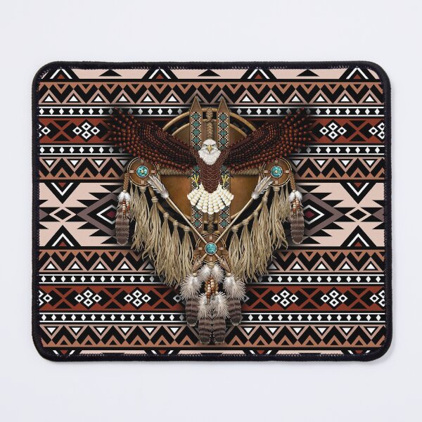 Item preview, Native American African Eagle Mandala designed and sold by DarelliBeauty.