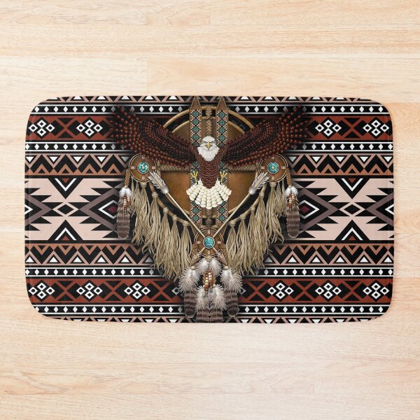 Item preview, Native American African Eagle Mandala designed and sold by DarelliBeauty.
