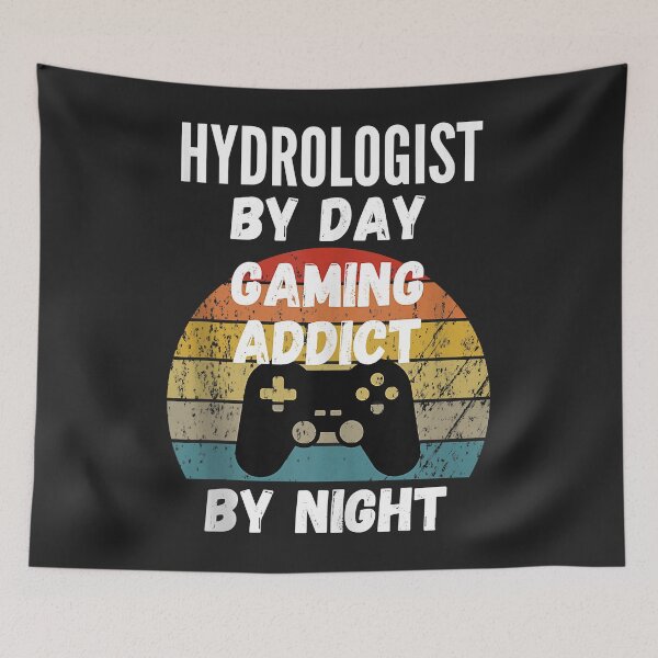Item preview, Hydrologist By Day, Gaming Addict By Night designed and sold by Siosaia88.