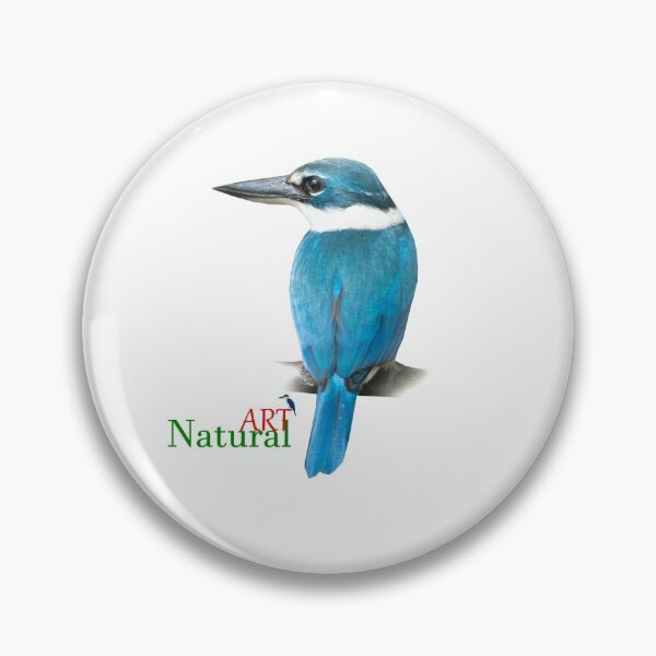 Item preview, White-collared Kingfisher designed and sold by Natural-Arts.