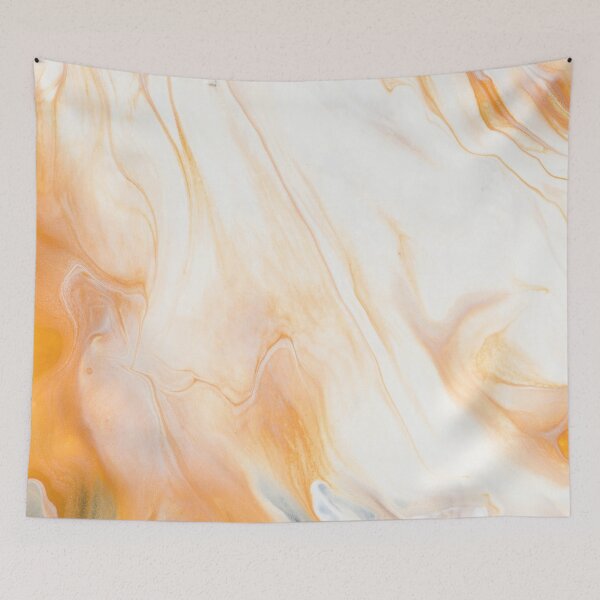 Item preview, Abstract Yellow And Beige Marble  designed and sold by Craft DartCO.