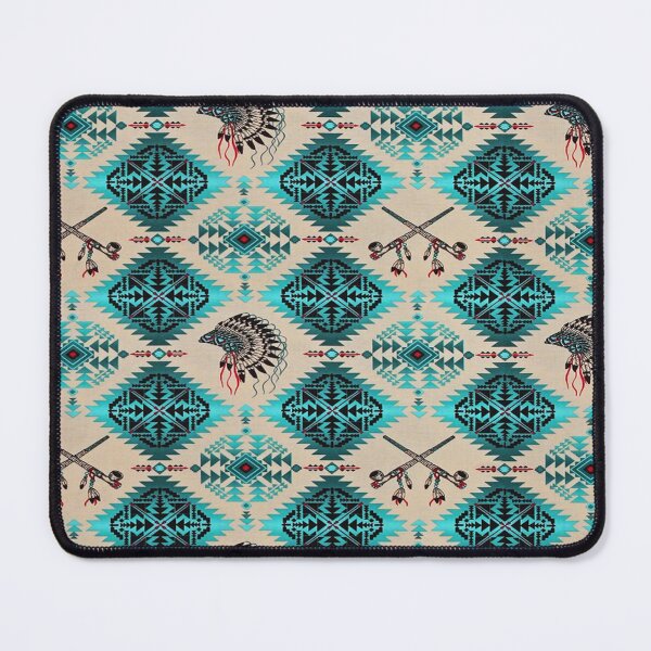 Item preview, Native American Indian Bear Pattern designed and sold by DarelliBeauty.