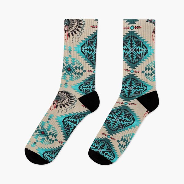 Item preview, Native American Indian Bear Pattern designed and sold by DarelliBeauty.